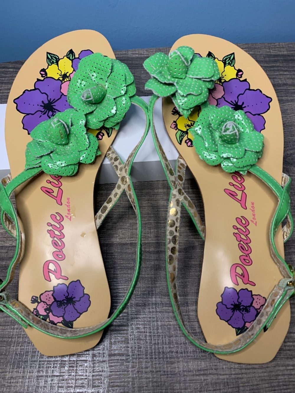 Poetic License London Flat sandals